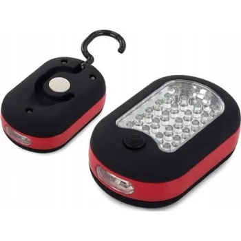 LED PRACOVNÍ SVÍTILNA 27W s MAGNET, háček, napájení 3xAAA