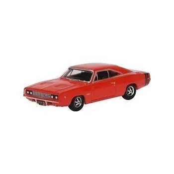 autíčko OXFORD Dodge Charger 1968 Bright Red 8768001
