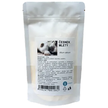 Koření Česnek mletý 100g Zelené Drahokamy