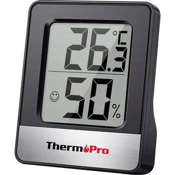 Domácí teploměr Teploměr ThermoPro TP49 šedý