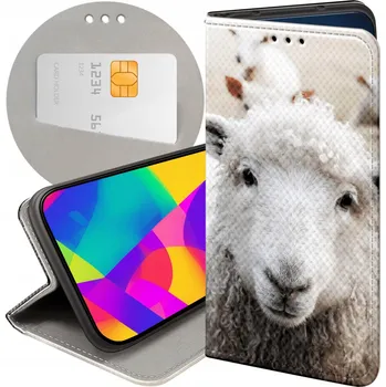 Pouzdro na mobilní telefon Pouzdro s klopou Hello Case pro realme 8 5G šedé