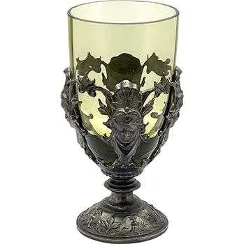 Sklenice Sklenice zdobená cínem Art Nouveau | 54250