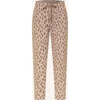 Juvia Dámské Tepláky Stina, béžová / hnědá, 44