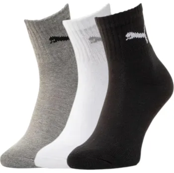Puma skarpety PUMA SHORT CREW 3P UNISEX grey/ 906110 63 39-42 Velikost: 43-46