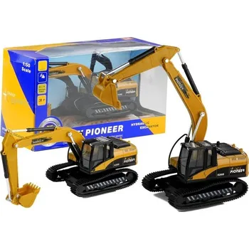 autíčko Frikční bagr Světelné Zvukové efekty 1:50