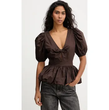 Dámská halenka Bavlněná halenka Rotate 1151121667 hnědá 88X, vel. 40