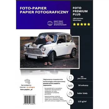 Fotopapír Fotografický papír ProPaper PG115A450 50 ks 115 g/m2 lesklý