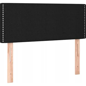 Čelo postele čalouněné černé 90 x 5 x 78/88 cm