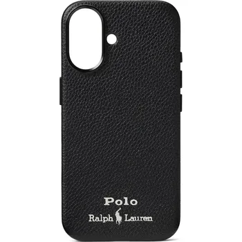 Kabelka Kožený obal na telefon Polo Ralph Lauren iPhone 16 405P17551 černá 99X, vel. ONE SIZE
