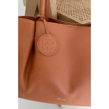 Kabelka Velká dámská taška Shopper Big Star SS574006 Camel univerzální