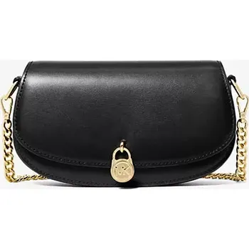 MICHAEL KORS dámská kožená černá kabelka, crossbody Trisha