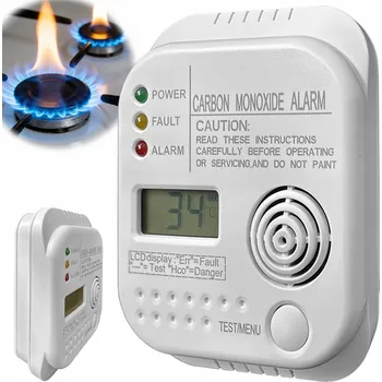 Detektor CO Detektor Oxidu Uhelnatého - Senzor, hlásič