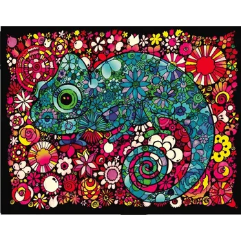 Vrták Velurová omalovánka 47x35 Chameleon