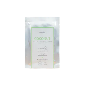 Pleťová maska Kokosová pleťová plátýnková maska