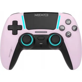 Gamepad Bezdrátový gamepad Yaxo Mantis Rage Neon Pink pro PS5 a PC