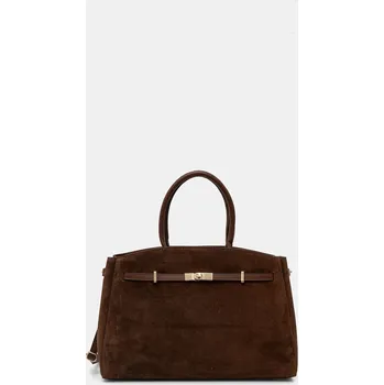 Semišová kabelka Answear.LAB Modelo 1.9.2 hnědá 88X, vel. ONE SIZE