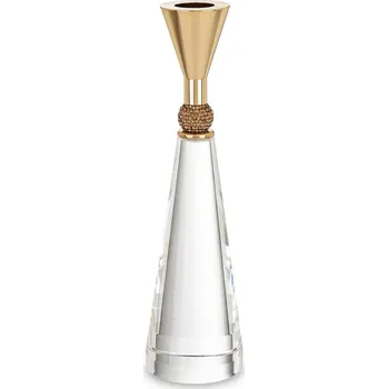 Svícen Dekorativní svícen home & lifestyle 21 x 5,5 cm 182814 žlutá 18X