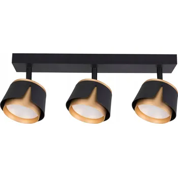 Nástěnné svítidlo Nástěnné svítidlo Masterled černé, odstíny žluté a zlaté GX53 12 W