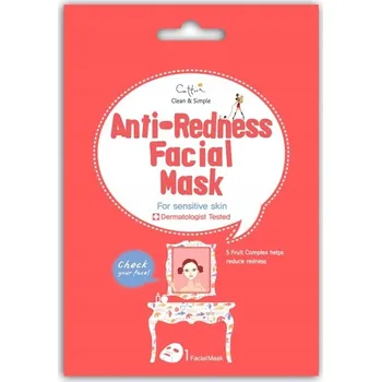 Pleťová maska Cettua Pleťová maska proti zarudnutí pleti