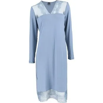 Dámská móda Pleas Dámská noční košile šedomodrá S (183929-209-038)