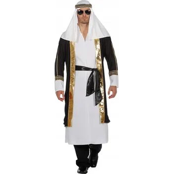 Karnevalový kostým Kostým Araba Převlek Šejka Sultána Arabský Kostým M
