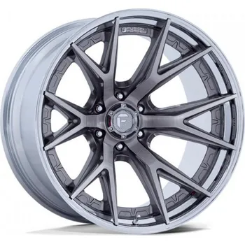 Alu kolo FUEL Alu kola Fuel 1PC FC402 CATALYST 12x24 6x135 ET-44 Platinum W/ Chrome Lip 87.1