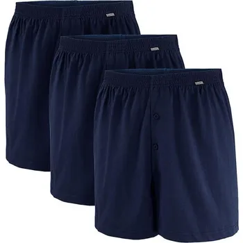 Velké volné pánské boxerky Adamo 129610-360 3 pak tmavě modré (3XL)