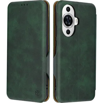 Pouzdro na mobilní telefon Techsuit Safe Wallet Plus Huawei nova 11 nova 12s Green