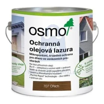 Olej na dřevo Olejová lazura ochranná, Ořech 707, OSMO 25000 ml, balení 1 ks
