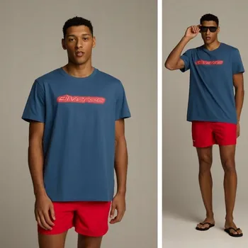 Pánské tričko Pánské tričko s kulatý výstřihem Diverse, velikost L