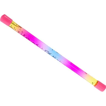 Karnevalový doplněk Hůlka flitrová pro roztleskávačky 31 cm s tekutinou Typ: 1