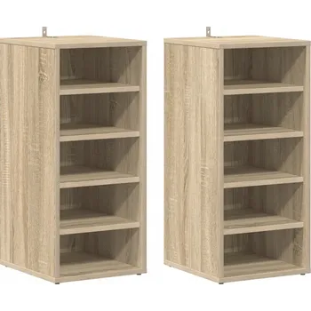 Botník dub sonoma 31,5 x 35 x 70 cm, 5 přihrádek