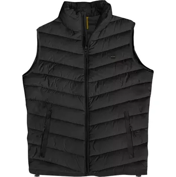 Pánská vesta Velká pánská prošívaná vesta Double Urban Outfitters SMJK-2033 černá (9XL)