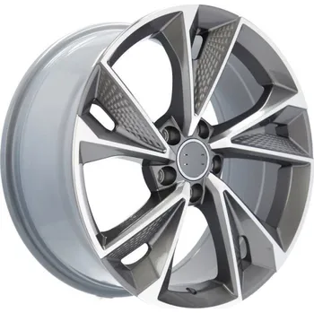 Disk RACING LINE Alu Kola Racing Line B1566 8.0X18 5X112 ET35 Mg - Polished + Graphite 66.6