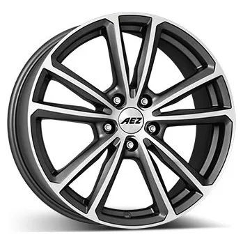 Alu kolo AEZ Alu Kola Aez Tioga 8x19 5x112 ET39 Matt Graphite Polished 66.6