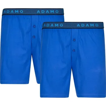 Boxerky Velké volné pánské boxerky Adamo 129606-340 2 pak modré (5XL)