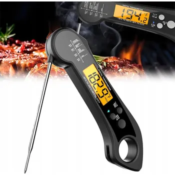 Kuchyňský teploměr BEZDRÁTOVÝ DIGITÁLNÍ KUCHYŇSKÝ TEPLOMĚR LCD SONDA NA MASO STEAKY -50-300°C