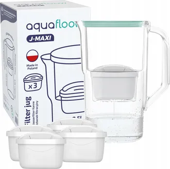 Filtrační konvice Filtrační konvice plastová AquaFloow J-MAXI 2,5 l, mátová + 5x filtr