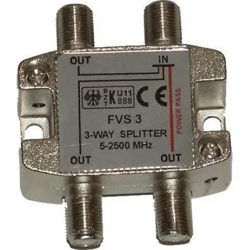 Příjem digitálního pozemního vysílání FVS 3 směry