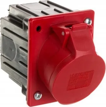 Elektrická zásuvka Elektrická Zásuvka Pce červená