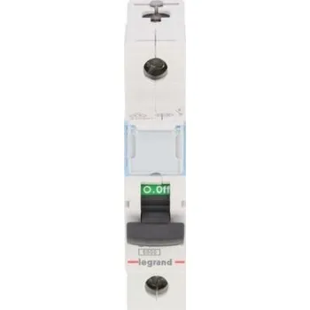 vypínač 10. Legrand JISTIČ TX3 D6 403717 1-FÁZOVÝ.