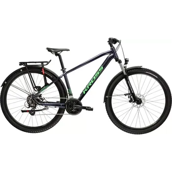 Dětské kolo KROSS HEXAGON 2.0 EQ, rám 17" (M), model 2026, pneu 27,5", barva námořnická modrá/zelená - ZDARMA dopravné, seřízení, odborná montáž a sada světel! (Záruka nejlepší ceny. Nalezli jste někde lepší cenu? Napište nám a zkusíme ji trumfnout! )