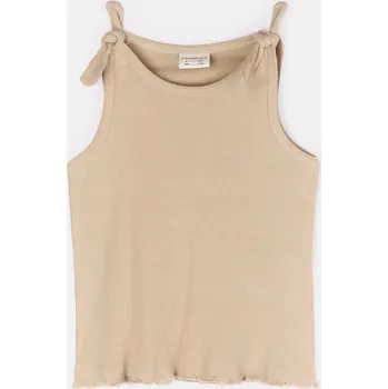 Dívčí tričko GATE Bavlněné žebrované tílko 3Y 8356004/26