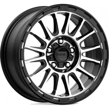 Alu kolo KMC Alu kola KMC KM542 IMPACT 7x16 5x110 ET30 Satin Black Machined 72.6