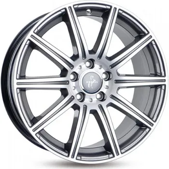 Disk KESKIN Alu Kola Keskin Kt16 8.5X19 5X112 ET30 Palladium Front Polish 66.6
