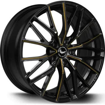 Alu kolo BARRACUDA Alu Kola Barracuda Project 3.0 8.5x18 5x112 ET33 Black Gloss Flashgold 73.1