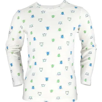 Pleas Dětské tričko s dlouhým rukávem bílá 2 116 (183842-192-116)