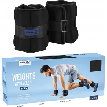 Neoprenová závaží Spokey FORM 2 x 2 kg na suchý zip