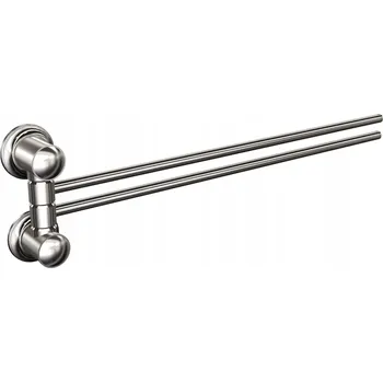 Věšák Věšák s pohyblivým ramenem na kolíčky Andex stříbrný