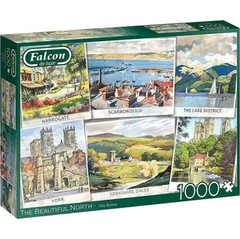 Puzzle Jumbo Puzzle 1000 dílků Jumbo Puzzle 1000 dílků FALCON Krásný sever